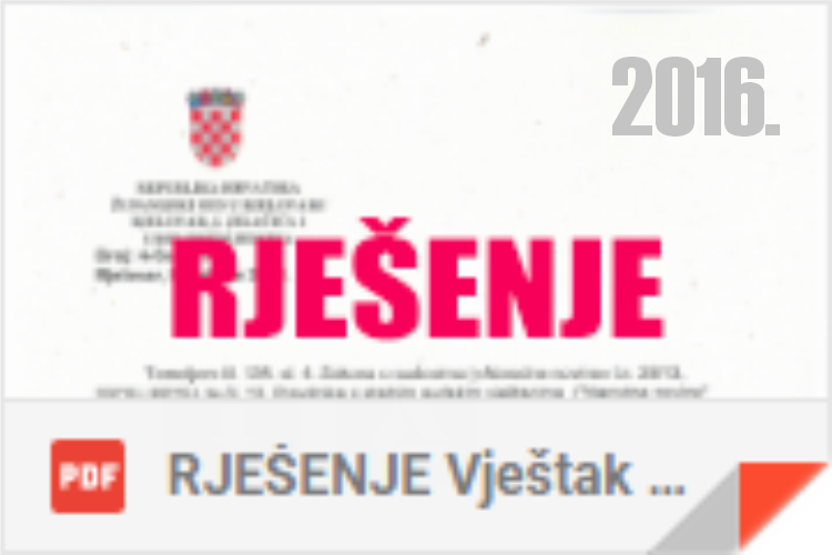 Rješenje vještaka